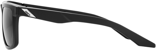 100% Blake Sunglasses - Matte Black - Smoke 61029-100-57