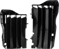 UFO Radiator Louvers - Black - CRF250 AC02453