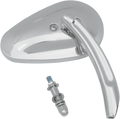 DRAG SPECIALTIES Tear Drop Mirror - Right KA-41DRHLSC4