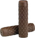 BILTWELL Grips - Torker - 7/8" - Chocolate 6705-0478