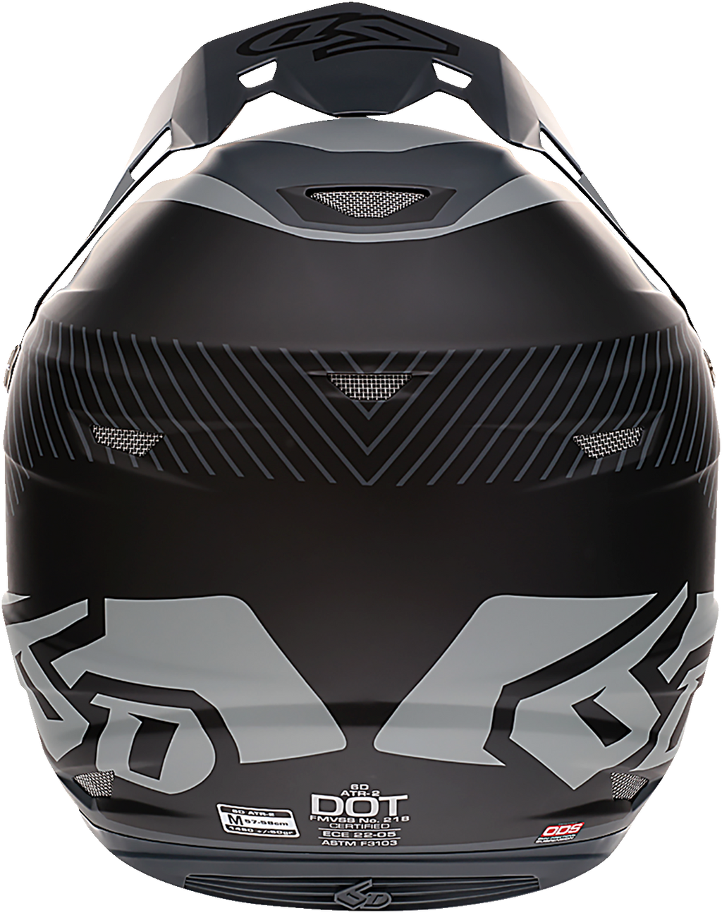 6D ATR-2 Helmet - Fusion - Black - Large 12-2907