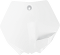 UFO Front Number Plate - White KT04008-041