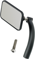 BILTWELL Rectangular Mirror - Black 6502-100-101