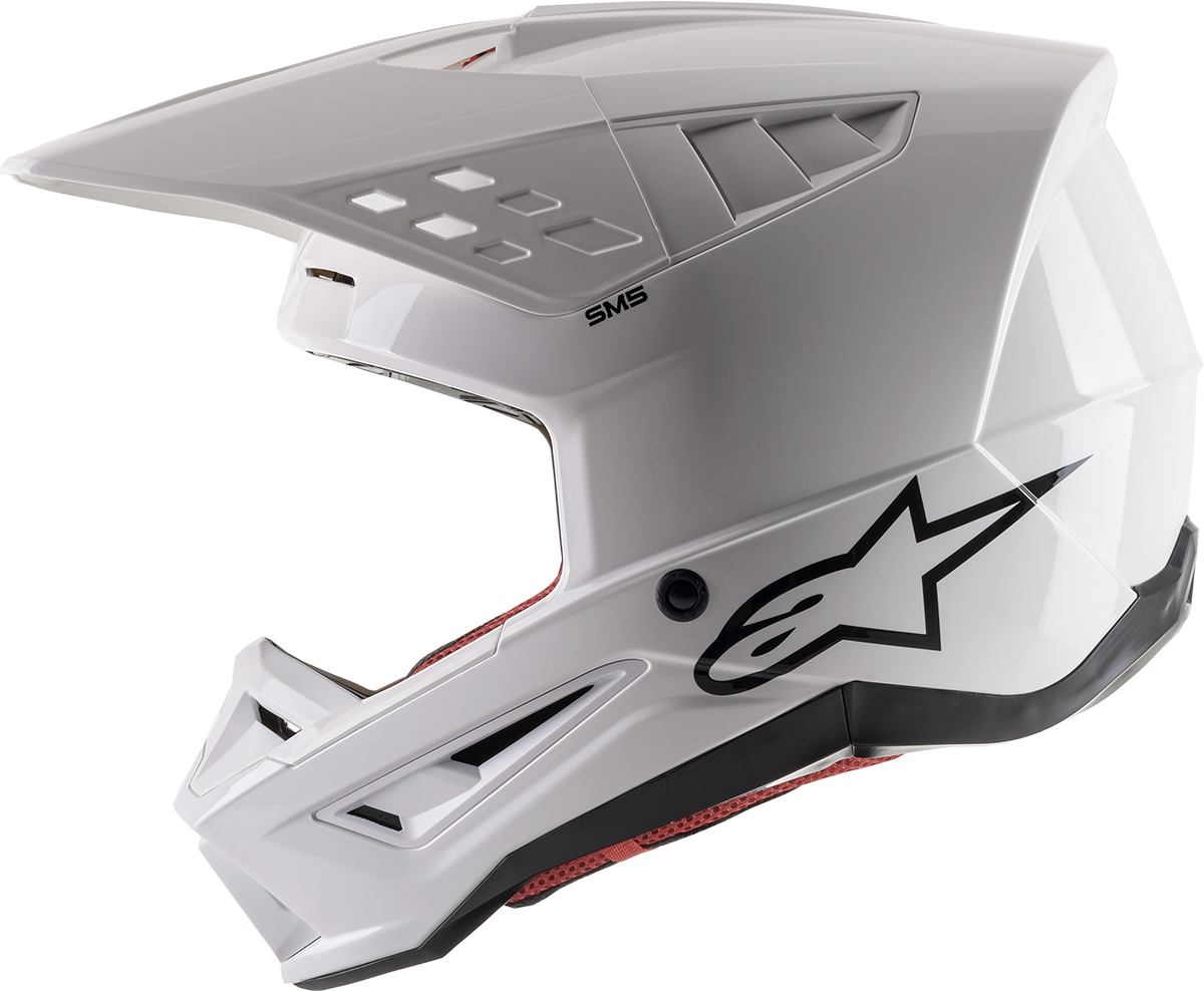 ALPINESTARS SM5 Helmet - Solid - Gloss White - 2XL 8303121-2180-2X