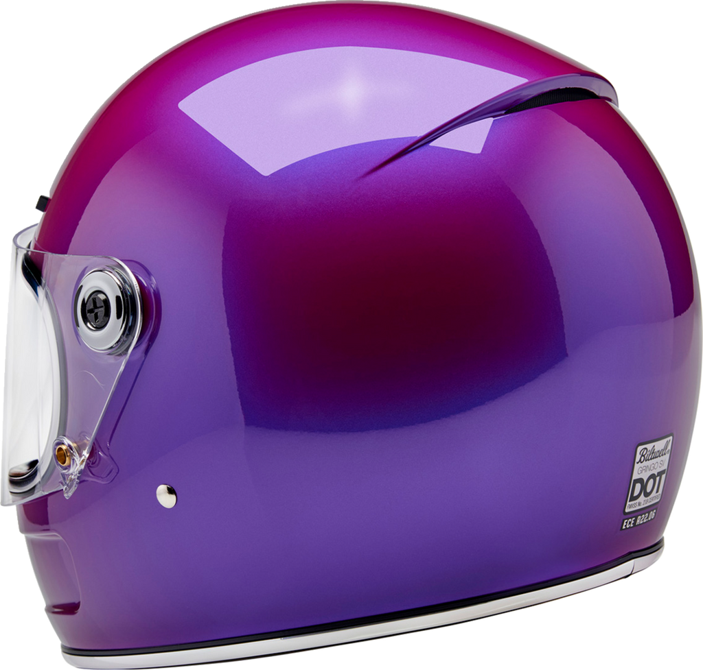 BILTWELL Gringo SV Helmet - Metallic Grape - Small 1006-339-502