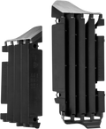UFO Radiator Louvers - Black - RMZ450 AC02462