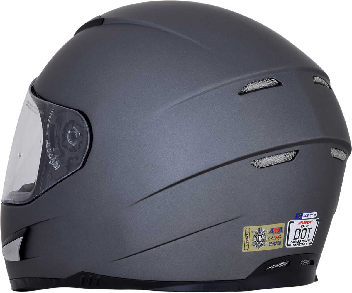 AFX FX-99 Helmet - Frost Gray - Medium 0101-11062