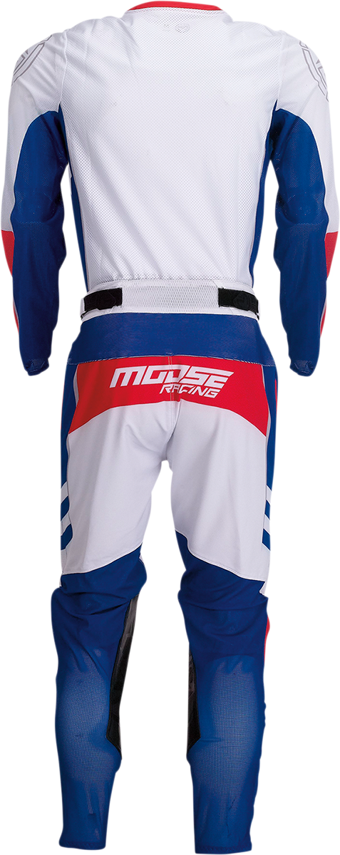 MOOSE RACING Sahara Jersey - Red/White/Blue - Small 2910-6834