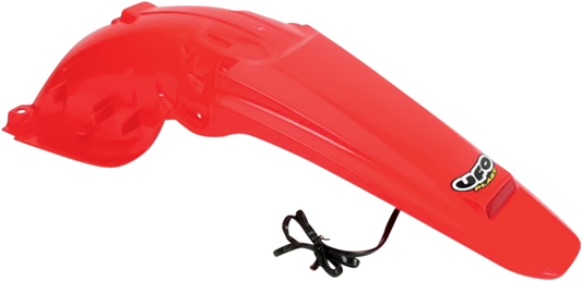 UFO Enduro Rear Fender with LED - '00-'20 CR Red HO04603-070