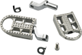 BILTWELL Mushman Footpegs - Step - Raw Polished 7002-302-02