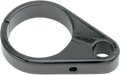 DRAG SPECIALTIES Cable Clamp - Clutch - Die-Cast - 1-1/2" Frame - Black 11-0266GB