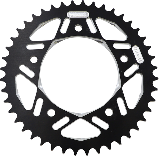 VORTEX Aluminum Sprocket - Black - Rear - 44 Tooth 654AZK-44