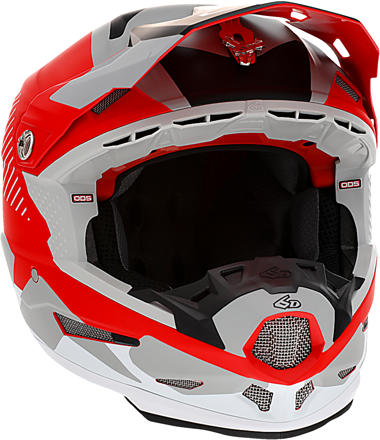 6D ATR-2 Helmet - Fusion - Red - Large 12-2937