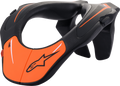 ALPINESTARS Youth Neck Support - Black/Orange - One Size 6540118-14-OS
