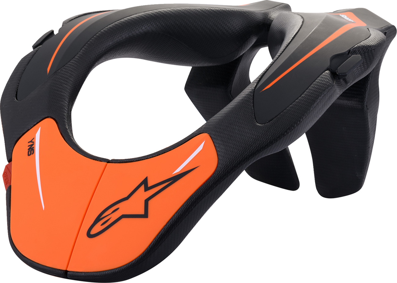 ALPINESTARS Youth Neck Support - Black/Orange - One Size 6540118-14-OS