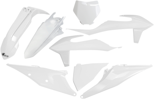 UFO Replacement Body Kit - KTM White KTKIT522042