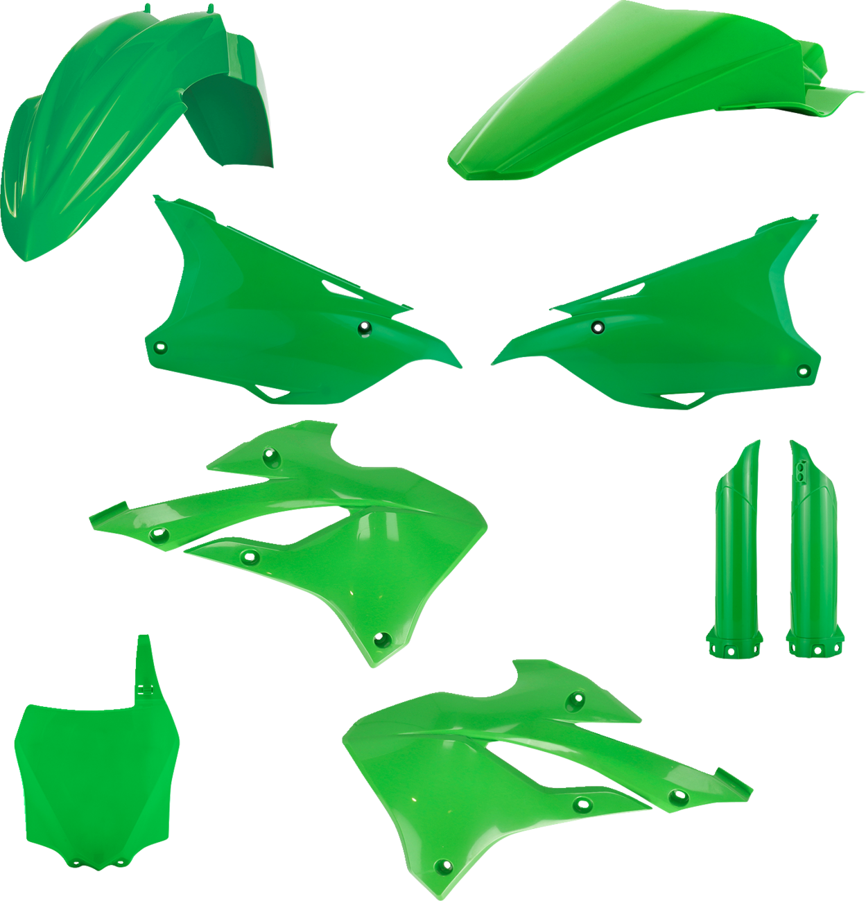 ACERBIS Full Replacement Body Kit - Green KX85 2022-2023 2936130006