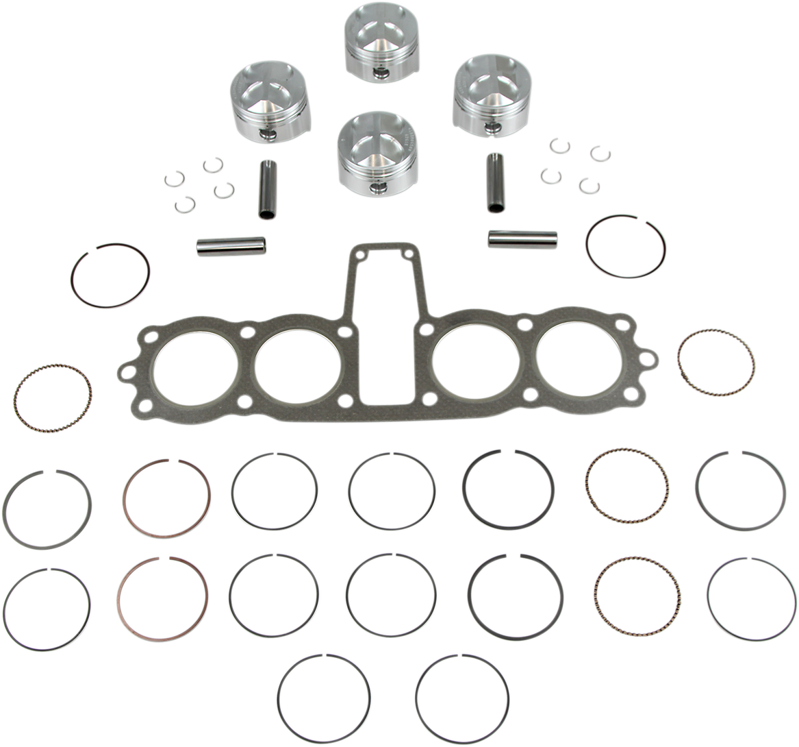 WISECO Piston Kit - Honda 750 4V Forged K823