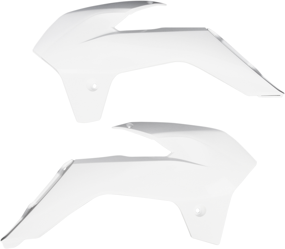 UFO Radiator Shrouds - White KT04042-041