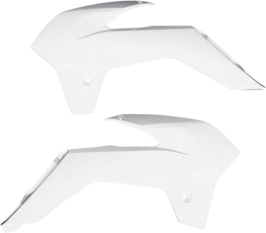 UFO Radiator Shrouds - White KT04042-041