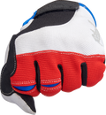 BILTWELL Moto Gloves - Red/White/Blue - XS 1501-1208-001