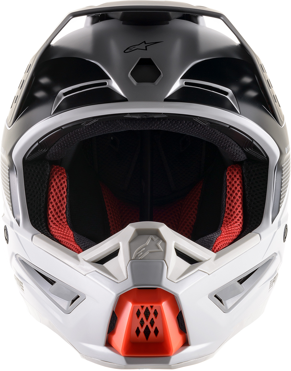 ALPINESTARS S-M5 Rayon Helmet Matte Light Grey/Blk/Slvr Xs 8304121-928-XS