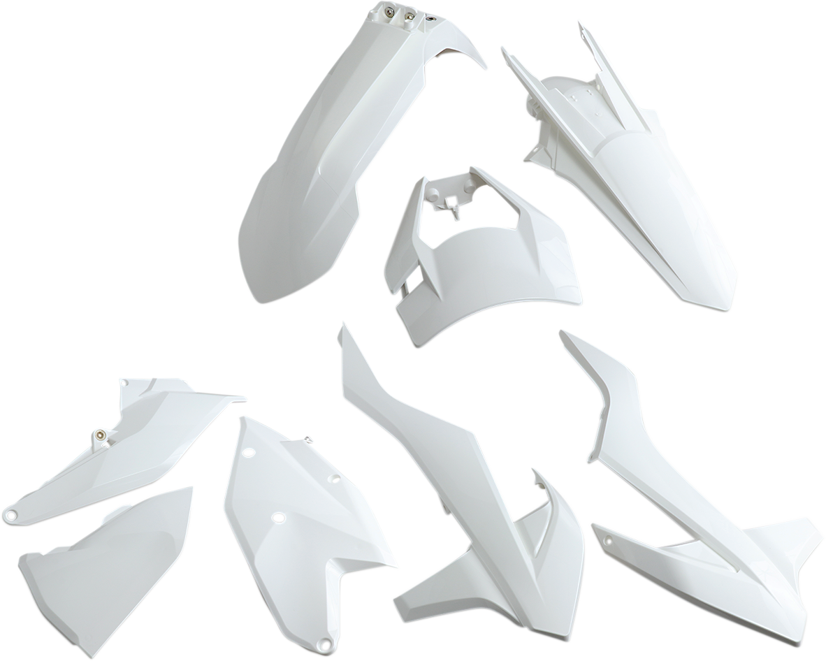 UFO Replacement Body Kit - KTM White KTKIT523047