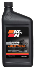 K & N Synthetic Engine Oil - 20W50 - 1 U.S. quart 108063