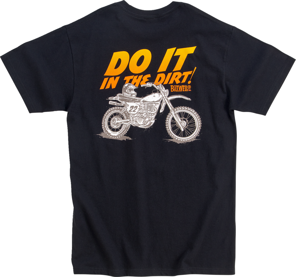 BILTWELL Do It T-Shirt - Black - Large 8101-072-004