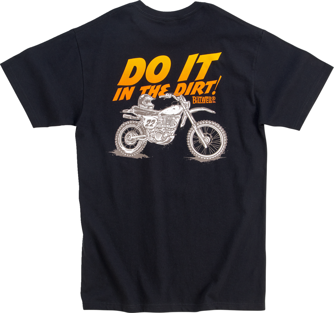 BILTWELL Do It T-Shirt - Black - Large 8101-072-004