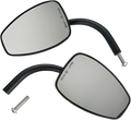 BILTWELL Mirror - Tear Drop - Black 6504-400-132