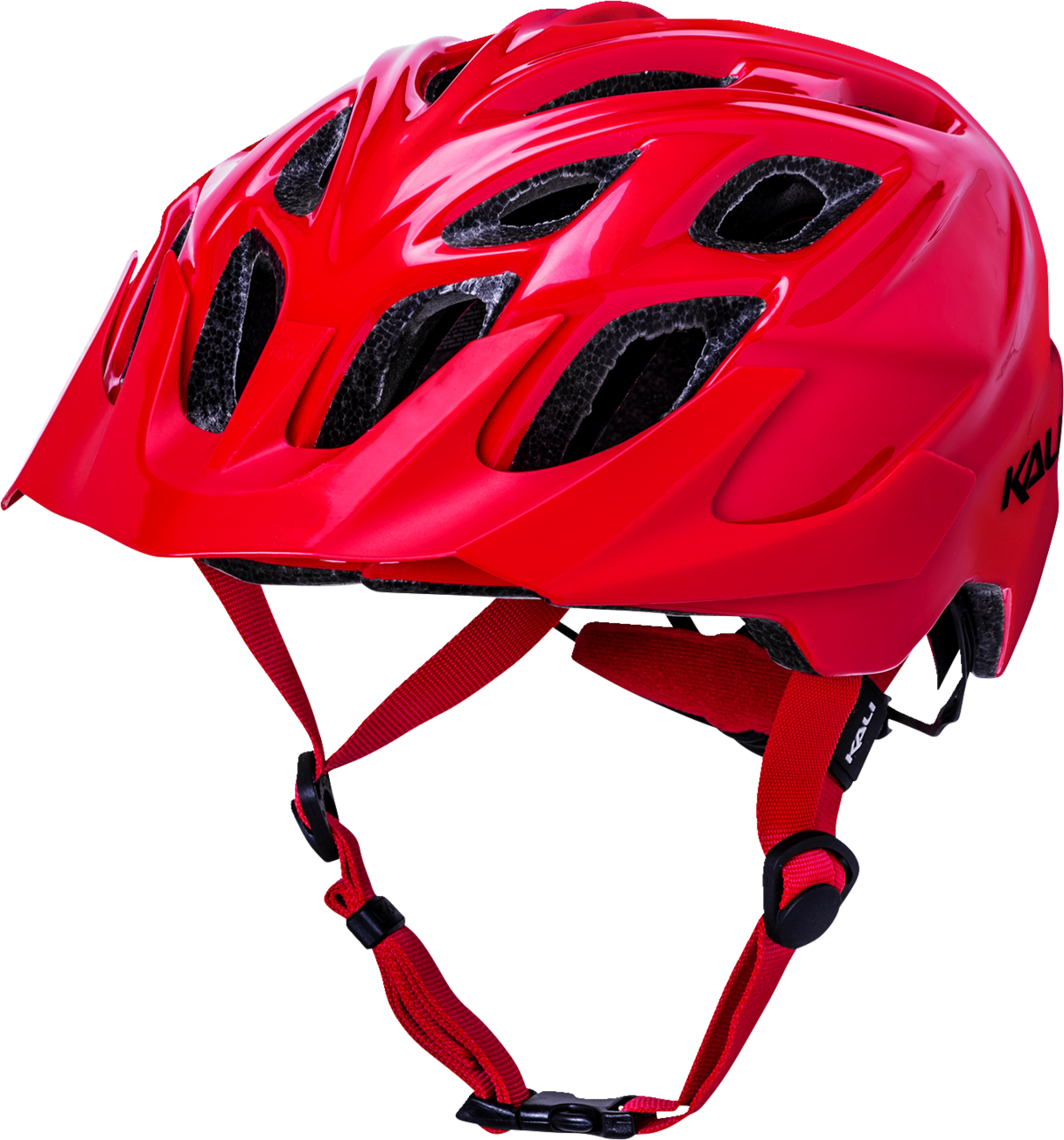 KALI Chakra Solo Helmet - Gloss Red - L/XL 221222117