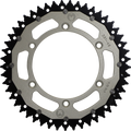 MOOSE RACING Dual Sprocket - Silver - 49 Tooth 1210-251-49-11X