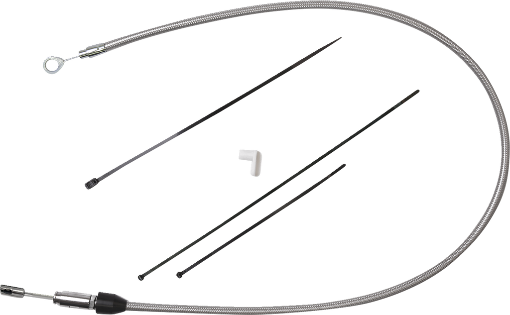 DRAG SPECIALTIES Clutch Cable - Upper - 36" - Stainless Steel 5323402HE