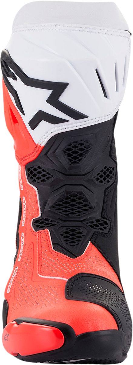 ALPINESTARS Supertech V Boots - Black/Fluo Red/White - US 6 / EU 39 2220121-124-39