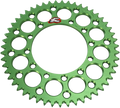 RENTHAL Sprocket - Kawasaki - Green - 51 Tooth 191U-420-51GEGN