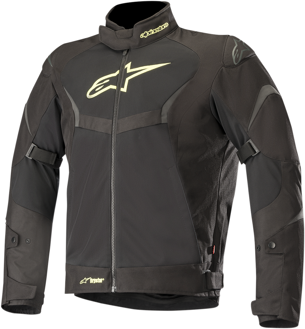 ALPINESTARS T-Core Drystar® Jacket - Black/Yellow - XL 3201318-155-XL