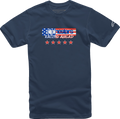 ALPINESTARS USA Again T-Shirt - Navy - XL 12137261070XL