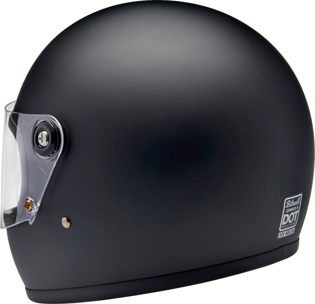 BILTWELL Gringo S Helmet - Flat Black - XS 1003-201-501