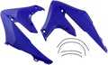 UFO Radiator Shrouds - Blue YA04858-089