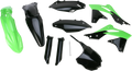 ACERBIS Full Replacement Body Kit - OEM '13 Black/Green 2314183914