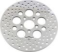 DRAG SPECIALTIES Drilled Brake Rotor - Rear - 11.8" - Touring B06-0189ASP