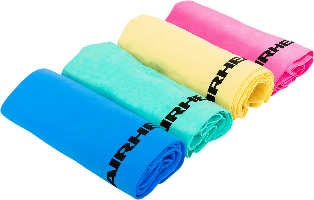 AIRHEAD SPORTS GROUP Absorbing Towel - Assorted - 12 Pack AHAT-12CA
