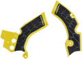 ACERBIS X-Grip Frame Guards - Yellow/Black 2688751017