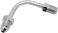 DRAG SPECIALTIES #3 Male Fitting - 3/8-24 Inverted Flare - 90° - Short 282