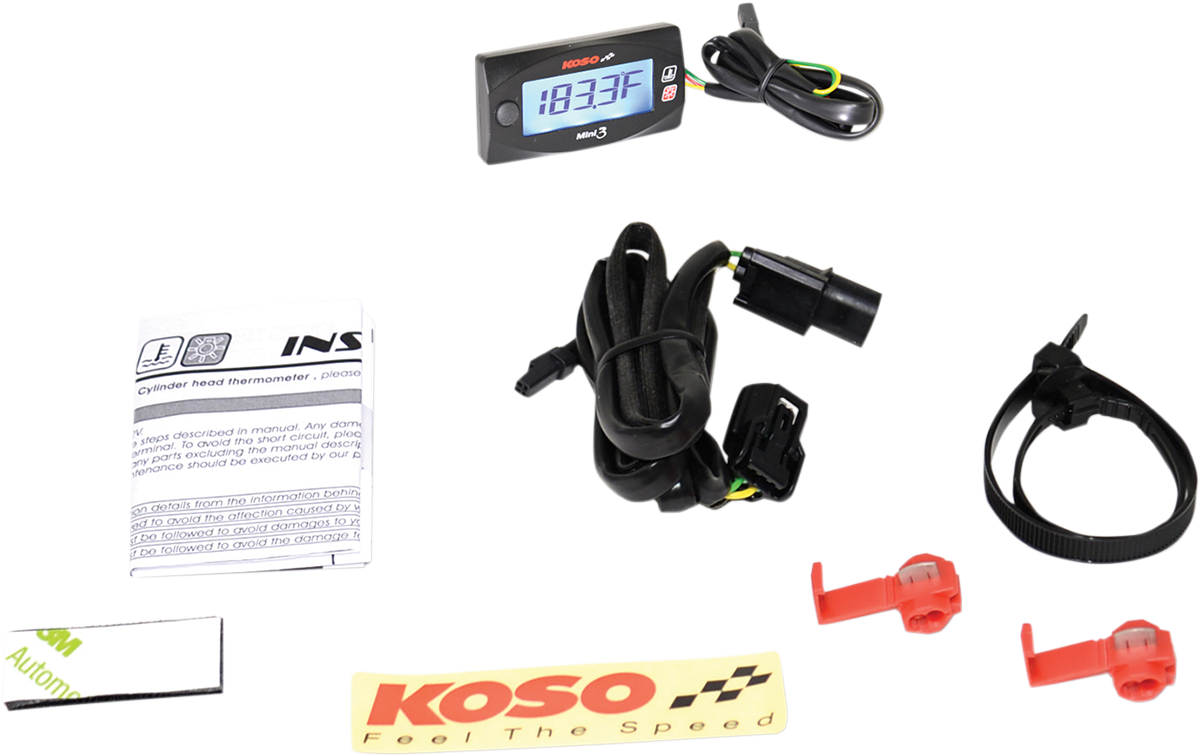 KOSO NORTH AMERICA Cylinder Head Temperature Meter BA003245