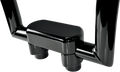 DRAG SPECIALTIES Risers - 1-1/2" - Big Buffalo - Top - Black 0602-0601