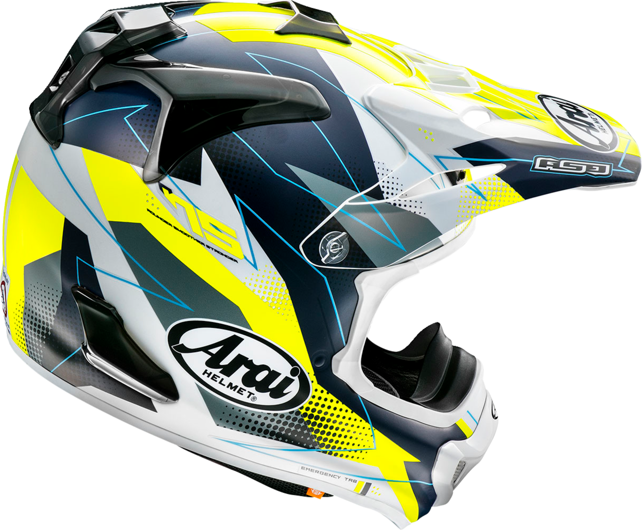 ARAI VX-Pro4 Helmet - Resolute - Yellow - XS 0110-8482