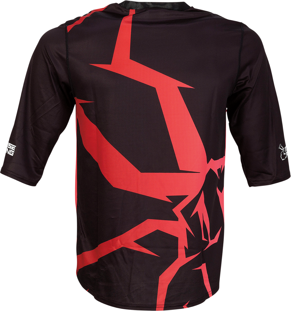 MOOSE RACING MTB Jersey - 3/4 Sleeve - Red - 3XL 5020-0249