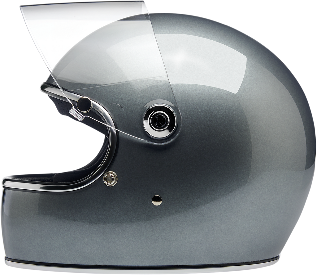 BILTWELL Gringo S Helmet - Metallic Sterling - Large 1003-340-104